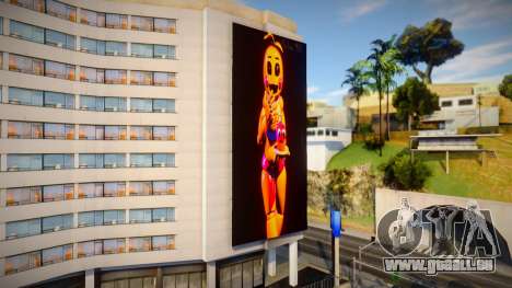 Toy Chica Billboard pour GTA San Andreas
