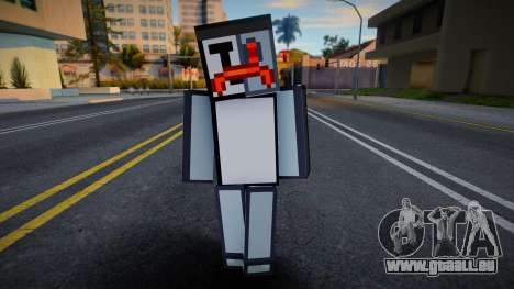 RHMReborn - Stickmin Skin from Minecraft pour GTA San Andreas