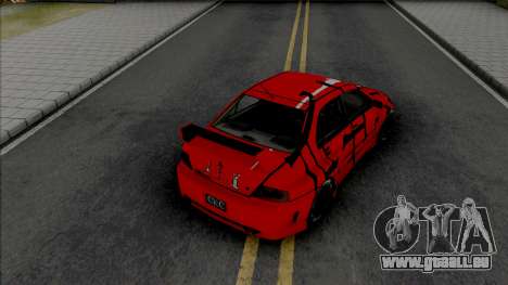 Mitsubishi Lancer Evolution (NFS Carbon Kenji) für GTA San Andreas