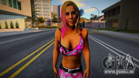 Natalya Hart from Smackdown vs Raw 2011 Xbox für GTA San Andreas