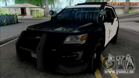 Ford Explorer 2017 LAPD pour GTA San Andreas