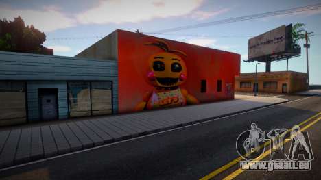 Toy Chica Mural für GTA San Andreas
