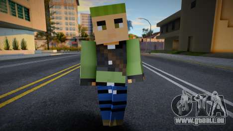 Rebel - Half-Life 2 from Minecraft 7 pour GTA San Andreas