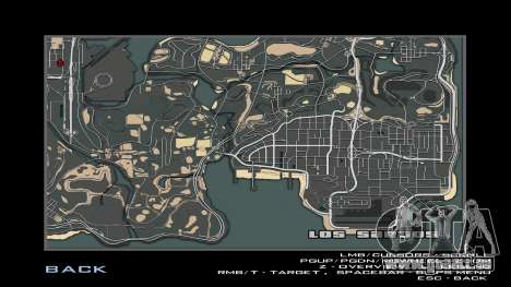 Nouvelles textures de carte et de radar pour GTA San Andreas