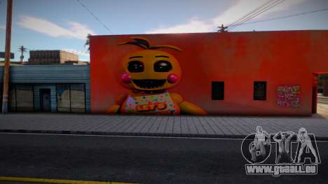 Toy Chica Mural pour GTA San Andreas