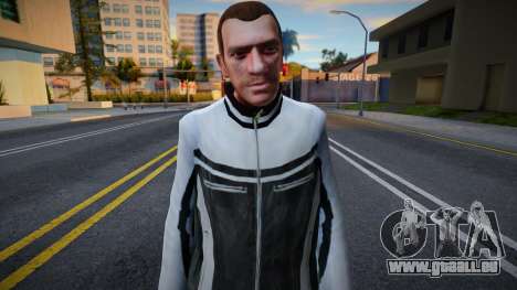 Niko Bellic Biker für GTA San Andreas