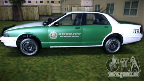 GTA V Vapid Stanier II Sheriff Cruiser pour GTA Vice City