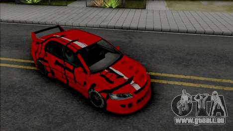 Mitsubishi Lancer Evolution (NFS Carbon Kenji) für GTA San Andreas