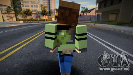 Rebel - Half-Life 2 from Minecraft 4 für GTA San Andreas