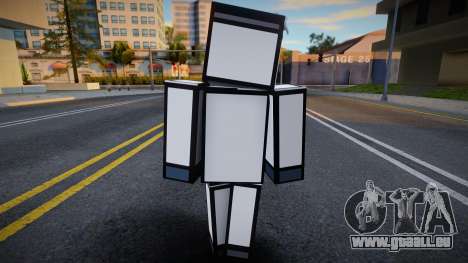 Reginald - Stickmin Skin from Minecraft pour GTA San Andreas