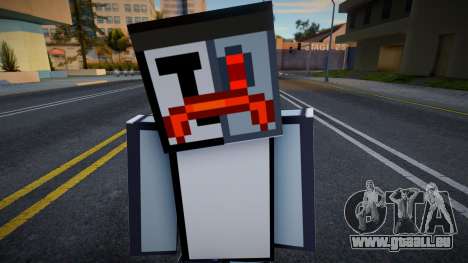 RHMReborn - Stickmin Skin from Minecraft pour GTA San Andreas