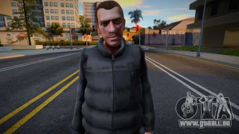 Niko Bellic Custom4 pour GTA San Andreas