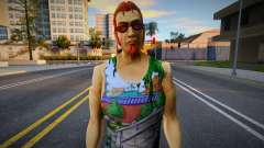 Postal Dude en T-shirt Emperor pour GTA San Andreas