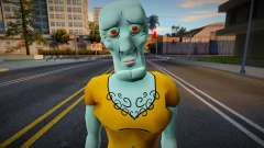 Handsome Squidward (SpongeBob Squarepants) für GTA San Andreas