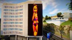 Toy Chica Billboard für GTA San Andreas