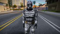 Mitglied der X7-Gruppe in einem Exoskelett ohne Servo für GTA San Andreas