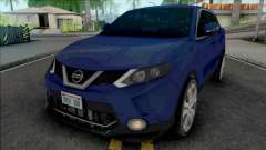 Nissan Qashqai 2015 Lowpoly pour GTA San Andreas