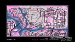 Pink map pour GTA San Andreas