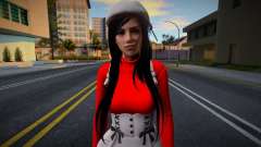 Monki Red Dress 1 für GTA San Andreas
