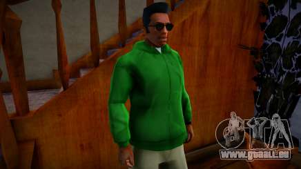 Green Hoody pour GTA San Andreas