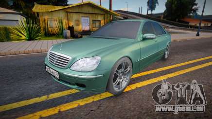 Mercedes-Benz W220 S600 (Rus Plate) für GTA San Andreas