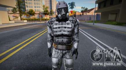 Membre du groupe X7 dans un exosquelette sans servo pour GTA San Andreas