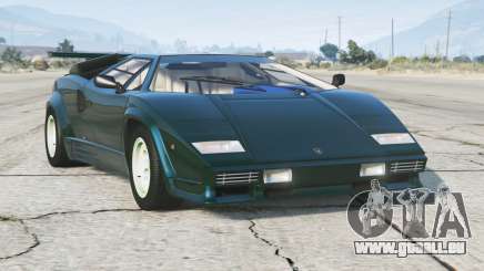 Lamborghini Countach LP5000 Quattrovalvole 1985〡add-on pour GTA 5