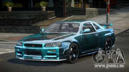 Nissan Skyline R34 ZR S5 für GTA 4