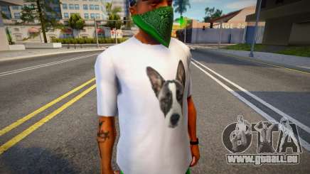Sharo The Dog T-Shirt pour GTA San Andreas