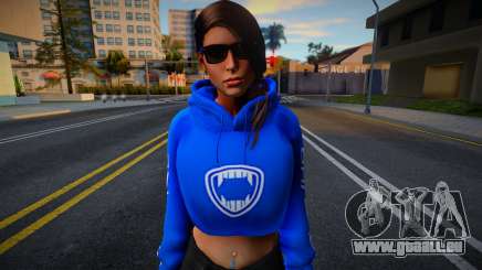 Lara Croft Fashion Casual - Los Santos Tuners 2 für GTA San Andreas