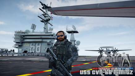 USS CVN-68 Nimitz (New Version) für GTA 4