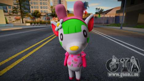 Animal Crossing Chelsea Skin pour GTA San Andreas