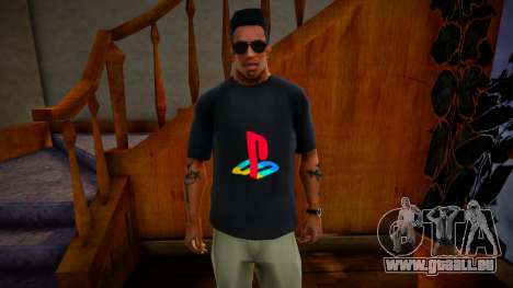 Playstation Logo T-Shirt für GTA San Andreas