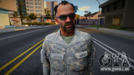 GTA V Trevor Soldier glasses Skin für GTA San Andreas