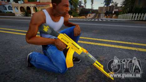 Gold AK-47 [CrossFire] für GTA San Andreas