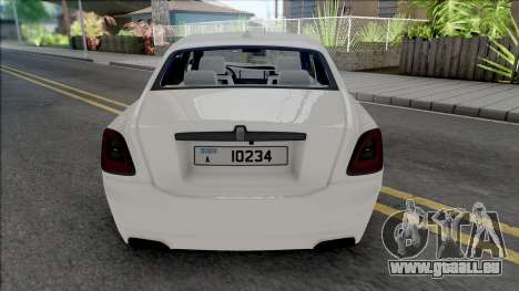 Rolls-Royce Ghost 2022 pour GTA San Andreas
