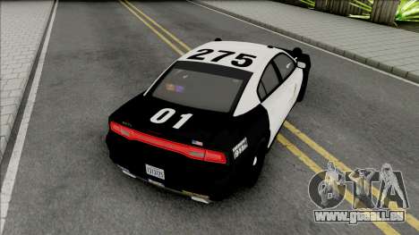 Dodger Charger 2012 Police pour GTA San Andreas