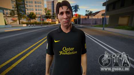 Messi Barcelona Away KIT 2012 pour GTA San Andreas