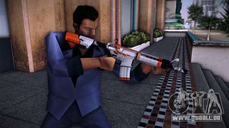 M4A4 Asiimov from CS:GO pour GTA Vice City