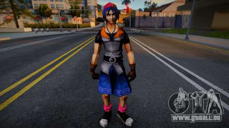 Serge from Chrono Cross (body fix) für GTA San Andreas