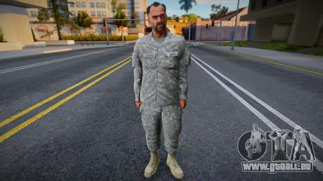 GTA V Trevor Soldier Skin pour GTA San Andreas