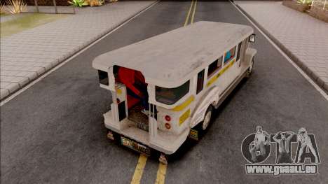 Jeepney Philippine Taxi pour GTA San Andreas