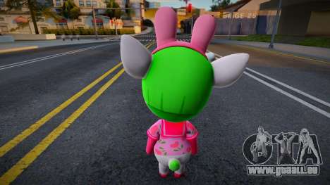 Animal Crossing Chelsea Skin pour GTA San Andreas