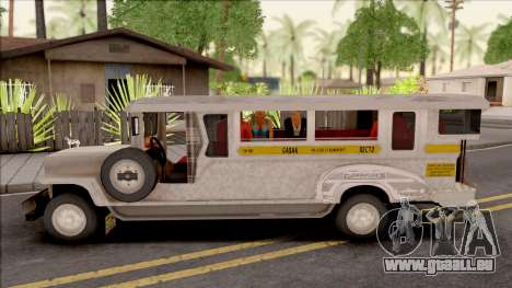 Jeepney Philippine Taxi pour GTA San Andreas