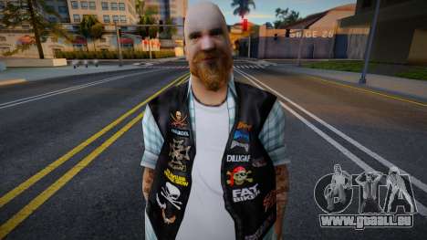 Outlaw Motorcycle Club Skin 1 pour GTA San Andreas