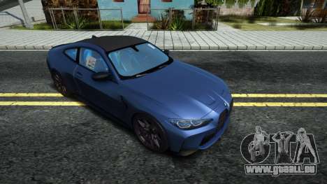 BMW M4 G82 2021 Factory Version pour GTA San Andreas
