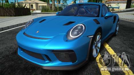 Porsche 911 GT3 RS 2018 (Real Racing 3) v3 pour GTA San Andreas