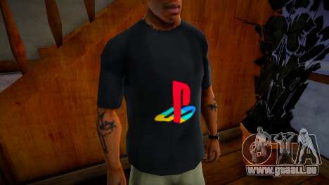 Playstation Logo T-Shirt für GTA San Andreas