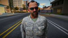 GTA V Trevor Soldier glasses Skin pour GTA San Andreas
