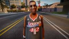76ers jersey guy HD pour GTA San Andreas